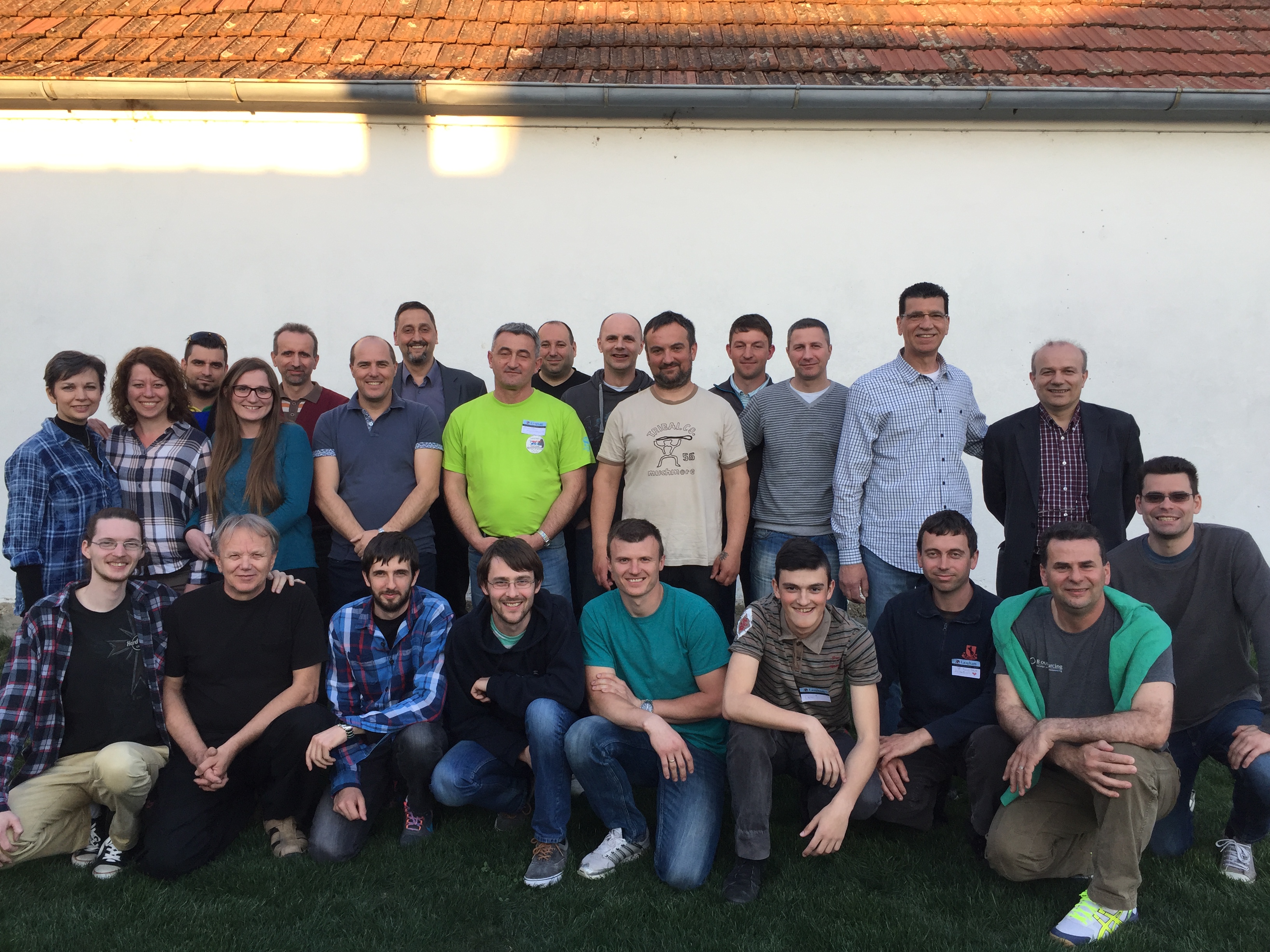 Serbia Preaching training attendees