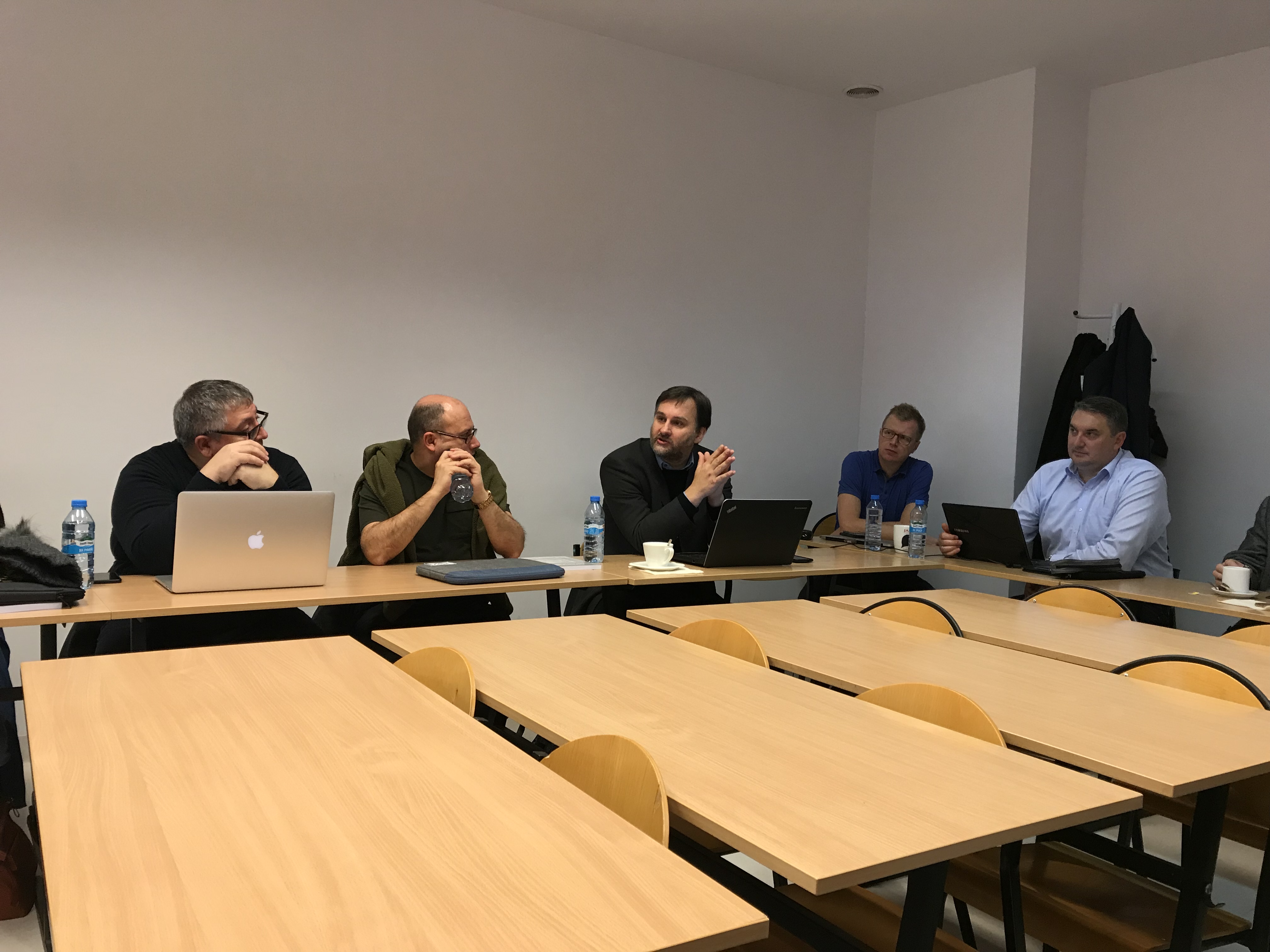 http://nl.langham.org/wp-content/uploads/sites/9/2018/04/CEEBC-editorial-meeting-2.jpg The editorial meeting involved hands-on training from Langham Literature Senior Editor Isobel Stevenson.
