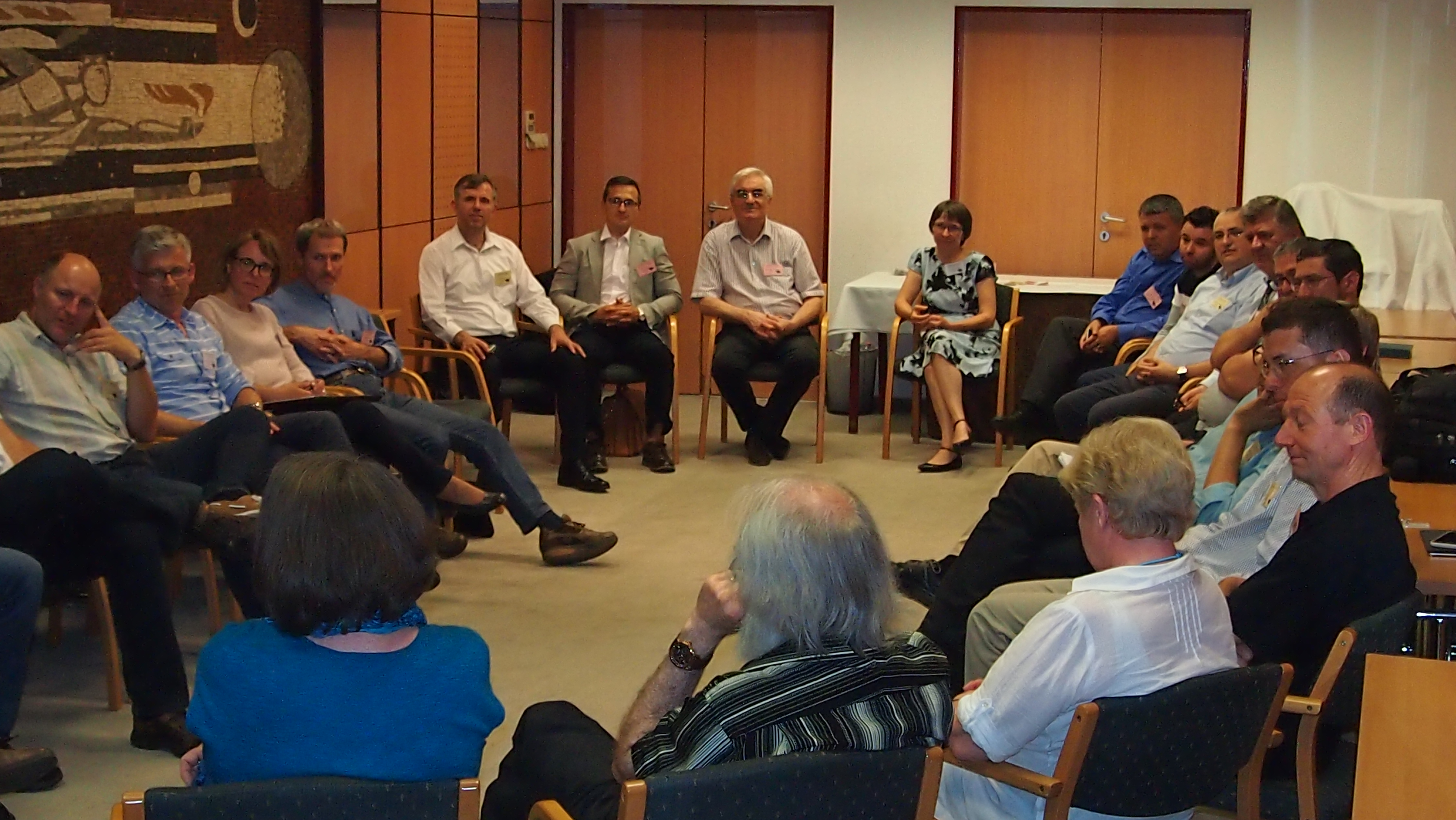 Attendees of the CEEBC editorial meeting