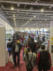 Inside Cairo International Book Fair during the publisher development trip Inside Cairo International Book Fair during the publisher development trip