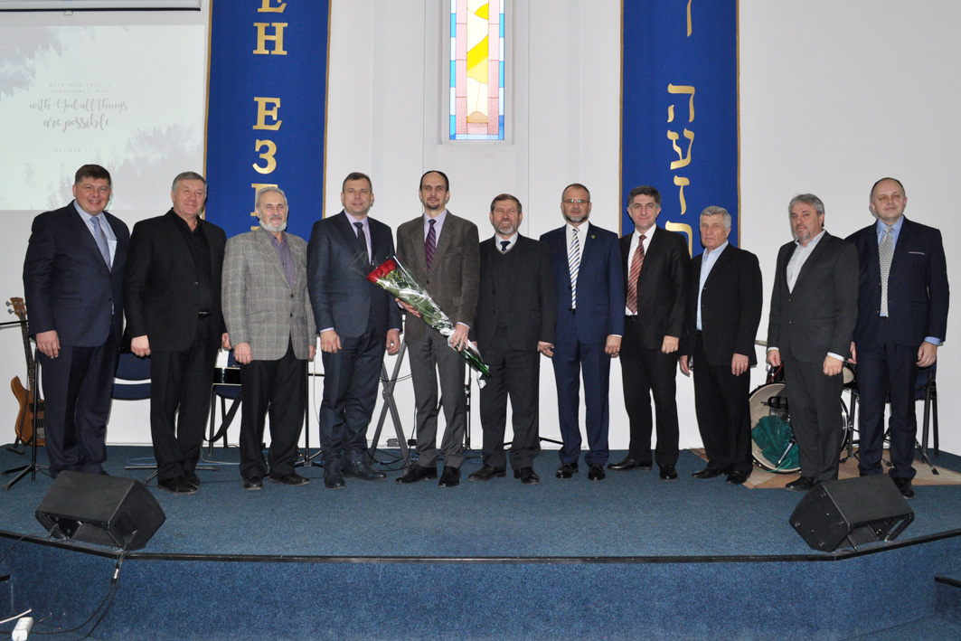Oleksandr Geychenko's inauguration service.