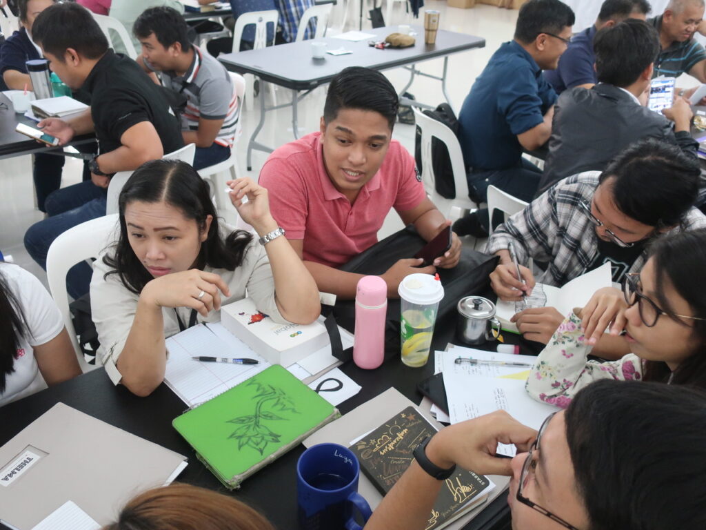 A number of people were sent from rural areas to Langham Preaching training in Manila.