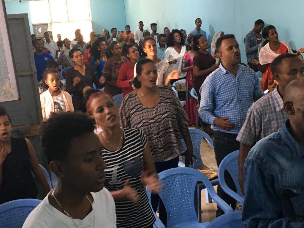 Preaching training in Ethiopia.