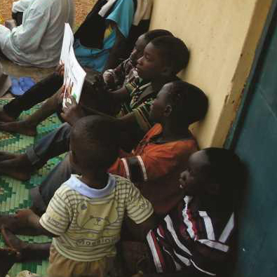 Nigerian children.