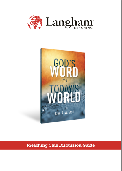 Preaching Club Discussion Guide