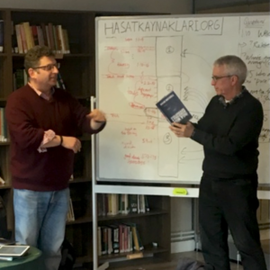Mark Meynell leading a study day in Turkey last year..