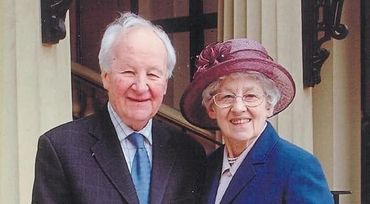 John Stott and Frances Whitehead